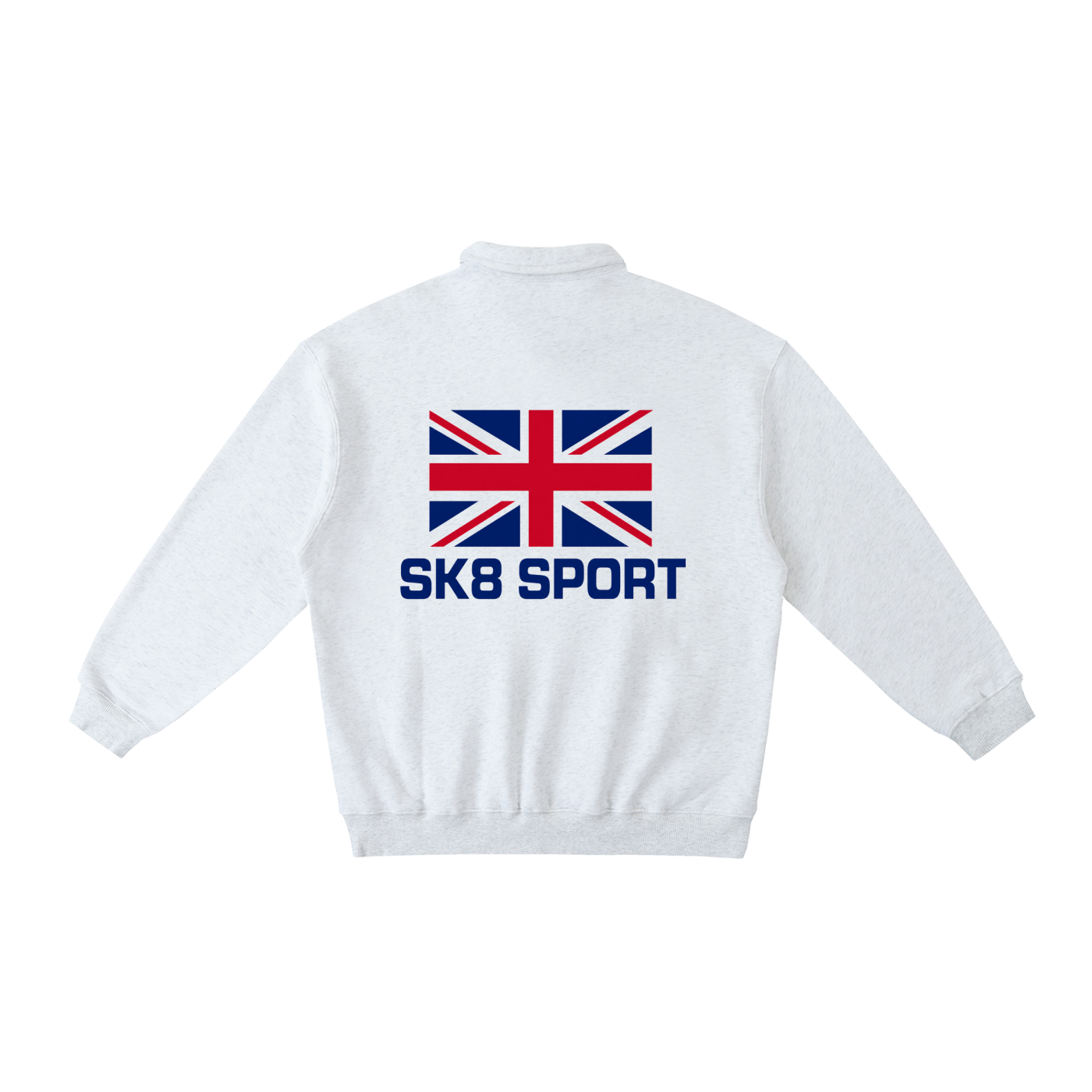 " Ken-Lauren' " Polo-Collar Sweatshirt