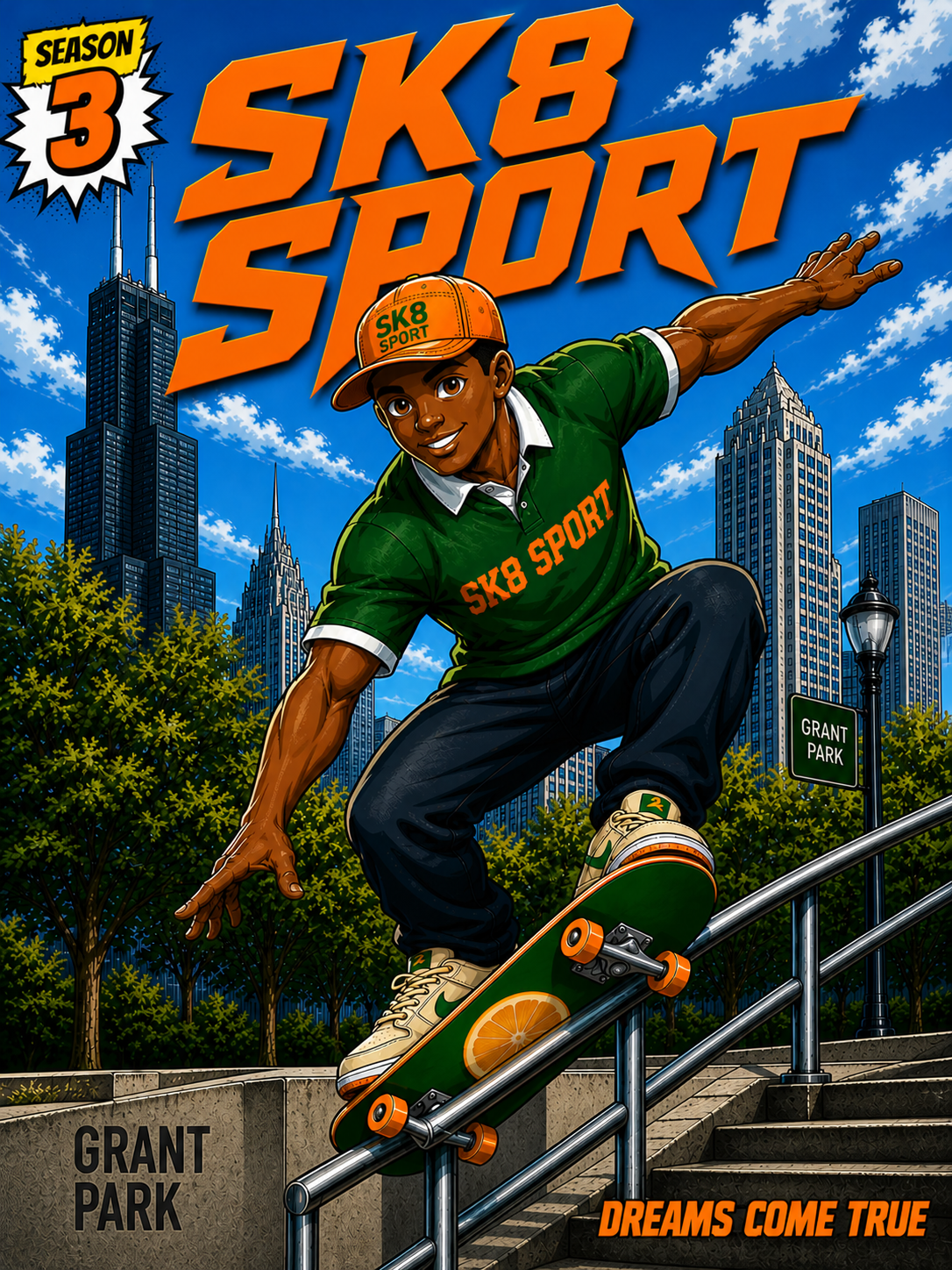 SK8 SPORT Comic Series Season 3