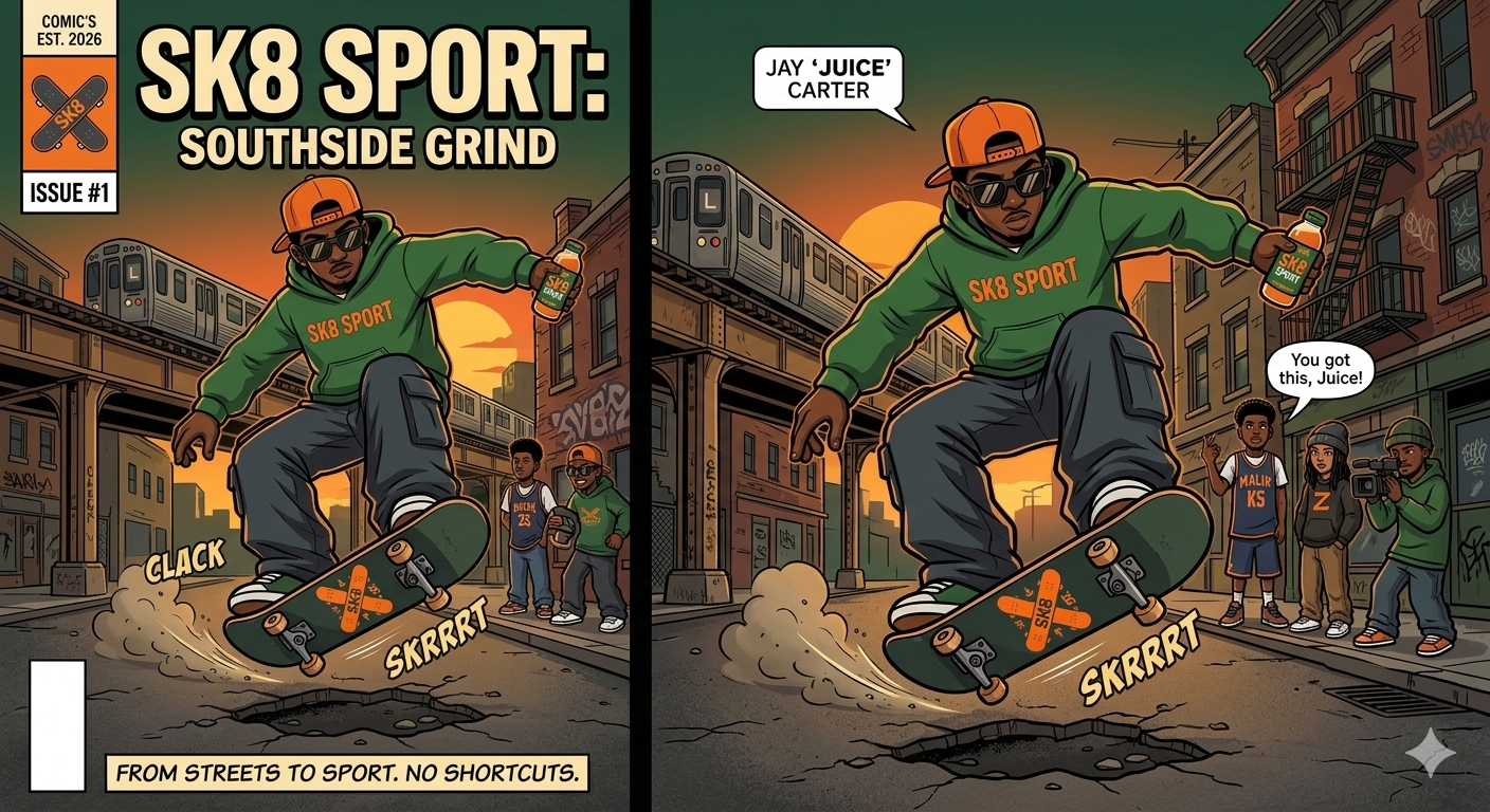 SK8 SPORT: SOUTHSIDE GRIND Comic Series Season 1