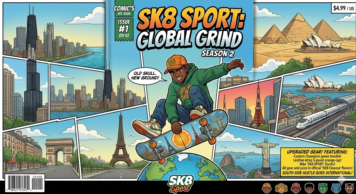 SK8 SPORT:Global Grind Comic Series Season 2