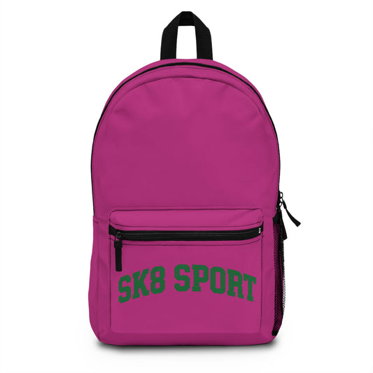 SK8 Sport Pink Skate Backpack