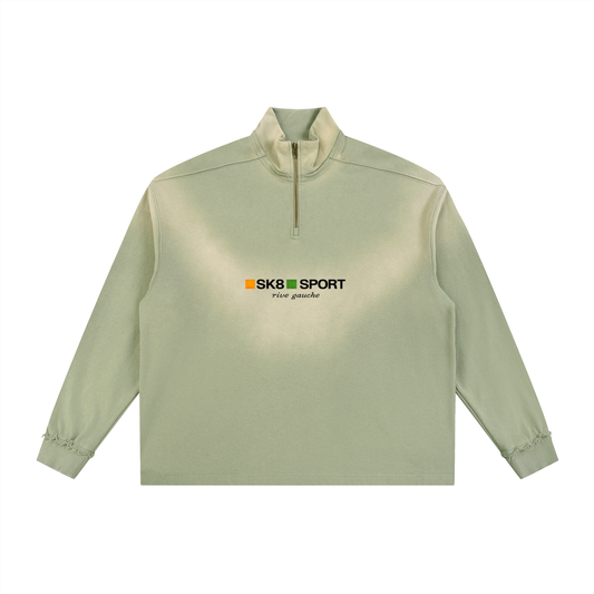 SK8 SPORT "Rive Gauche" Quarter-Zip