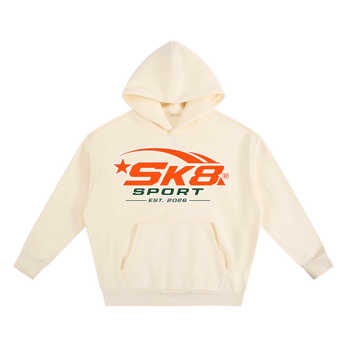 SK8 SPORT 'Skate-Star' Heavyweight  Hoodie