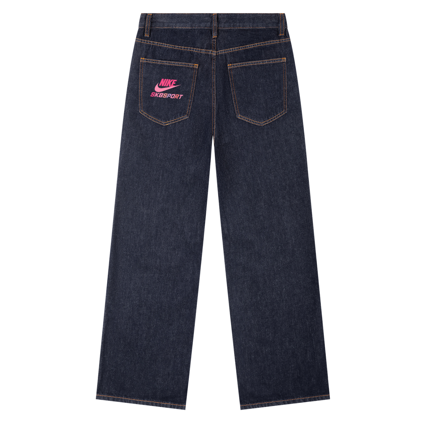 "SK8-Awake"Heavyweight Straight Leg Denim Jeans