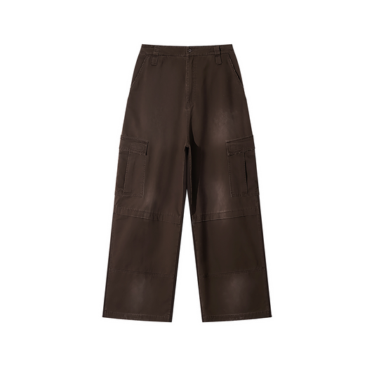 SK8 SPORT Washed Fleece Cargo Pants