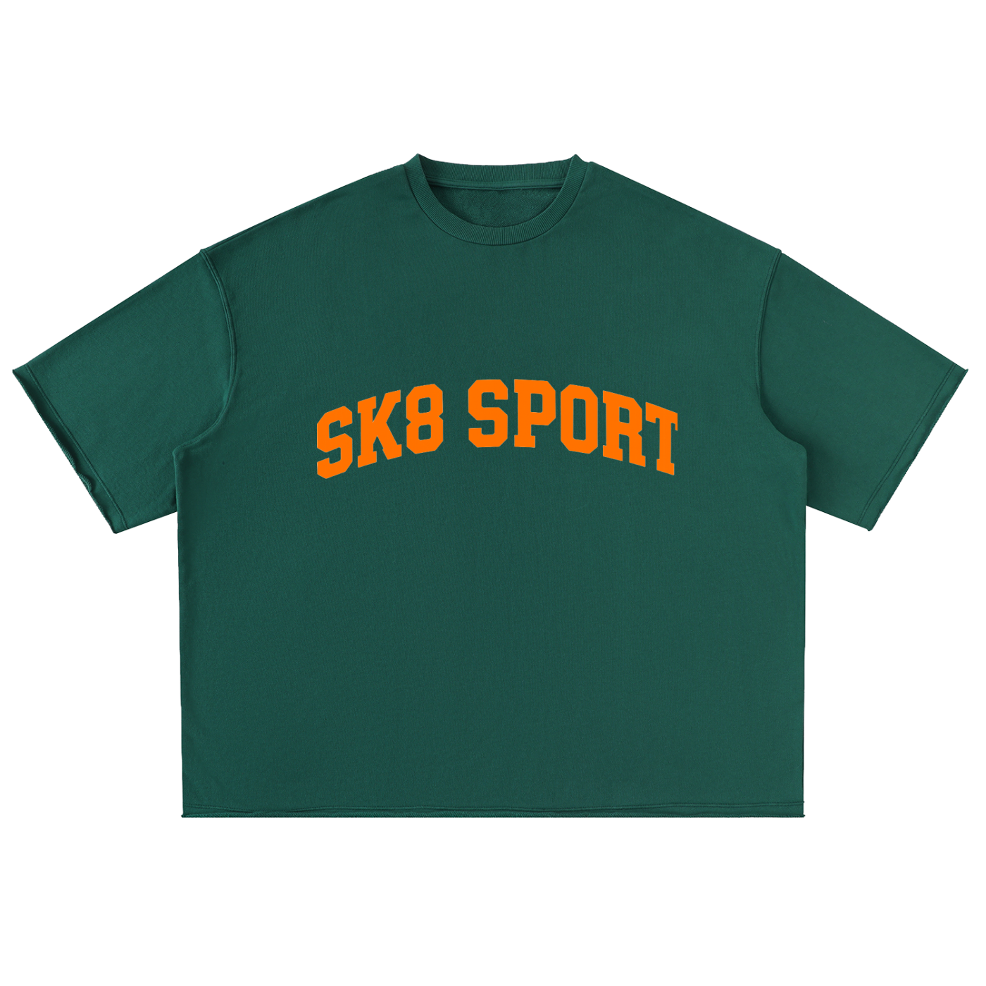 SK8 SPORT Rolled Half Sleeve T-Shirt