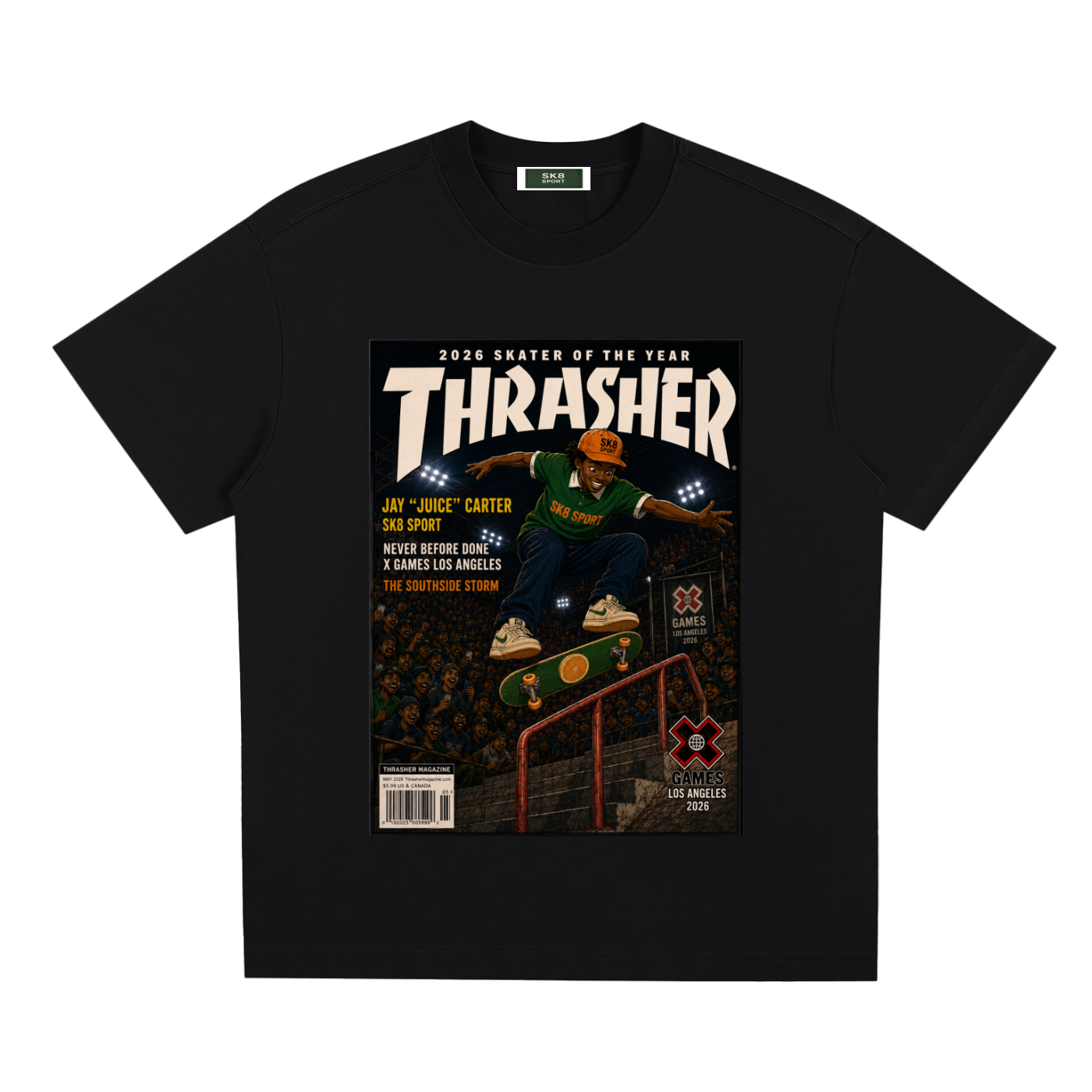 Juice Carter Thrasher Cover  T-Shirt