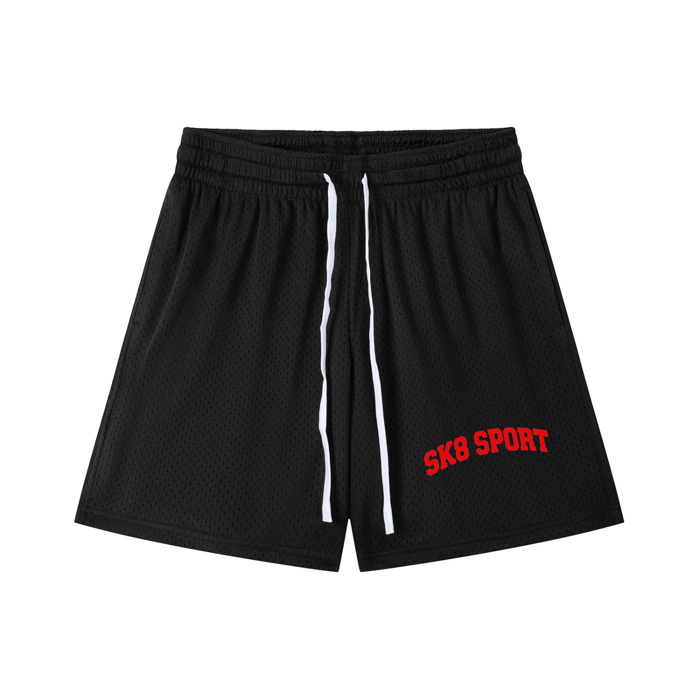 SK8 SPORT Mesh Drawstring Shorts