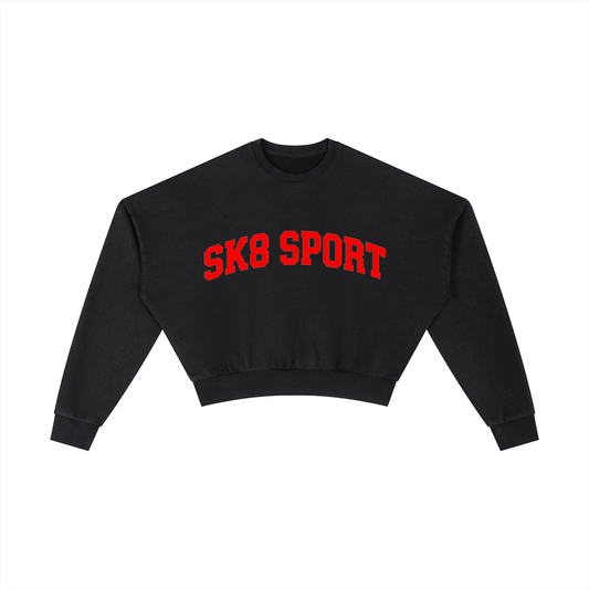 SK8 SPORT Women's Cropped Sweatshirt