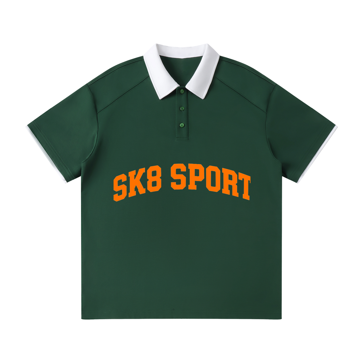 SK8 SPORT Raglan Polo Shirt