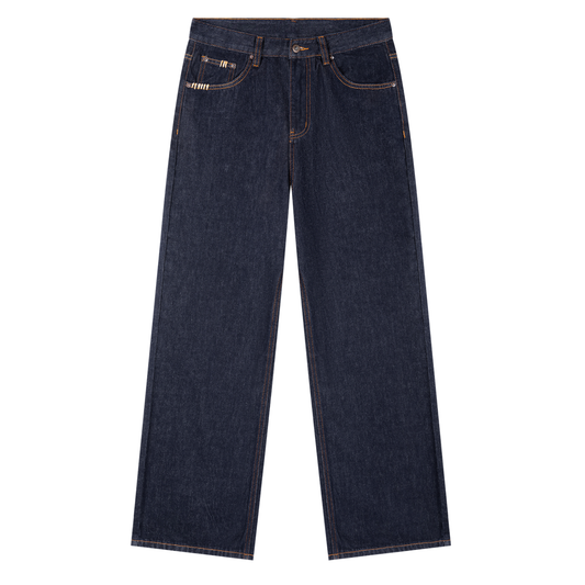"SK8-Awake"Heavyweight Straight Leg Denim Jeans