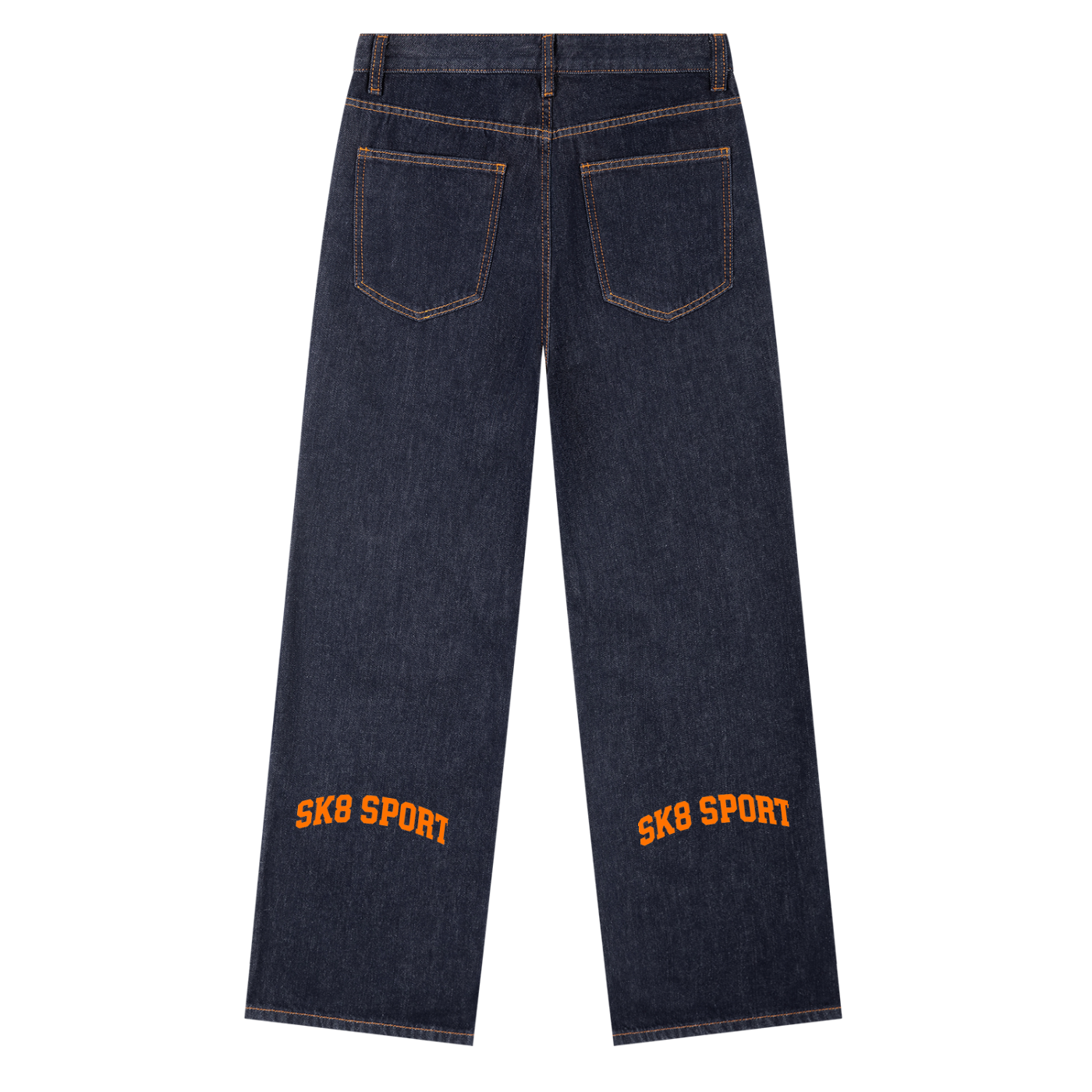 SK8 SPORT Straight Leg Denim Jeans