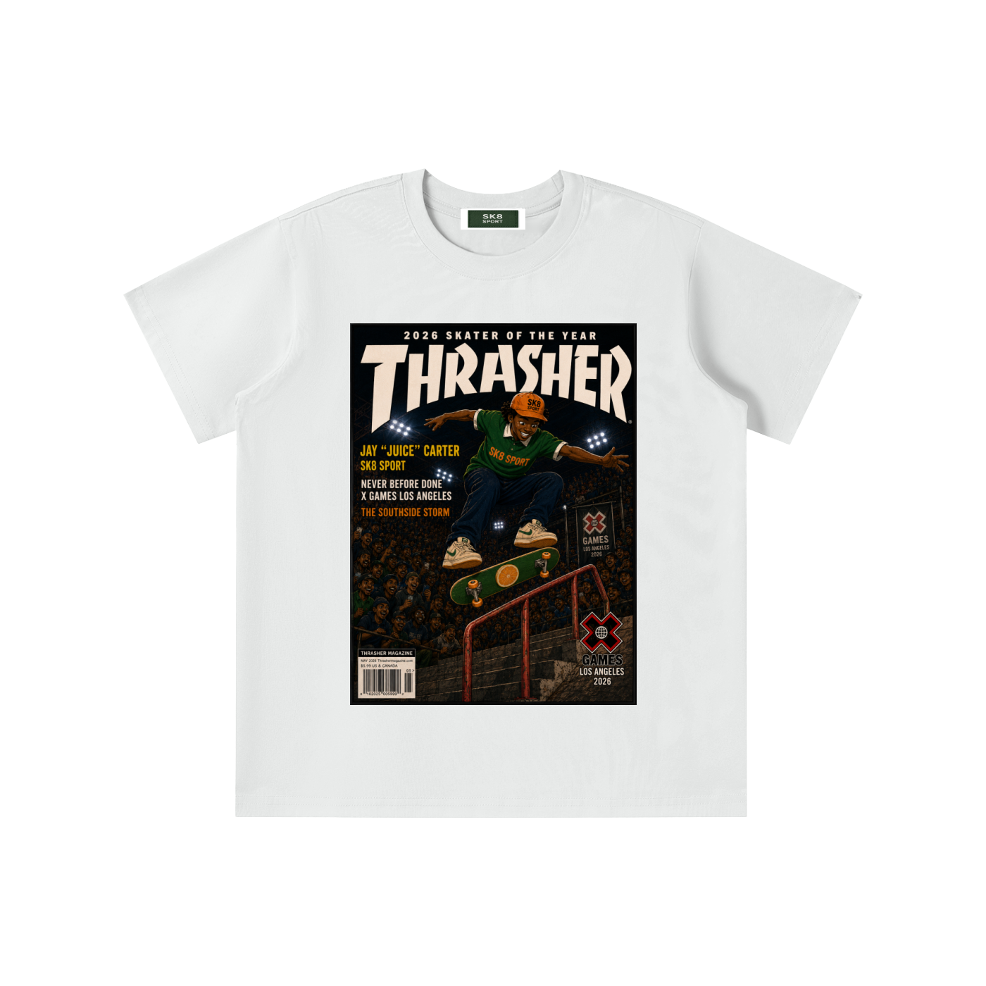Juice Carter Thrasher Cover  Kids' T-shirt