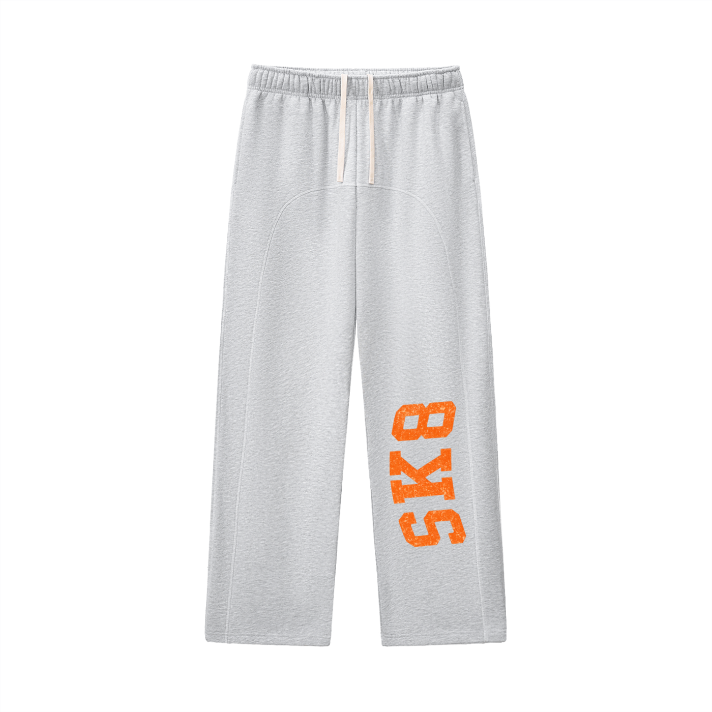 SK8 SPORT Contrast-Stitched Fleece Sweatpants