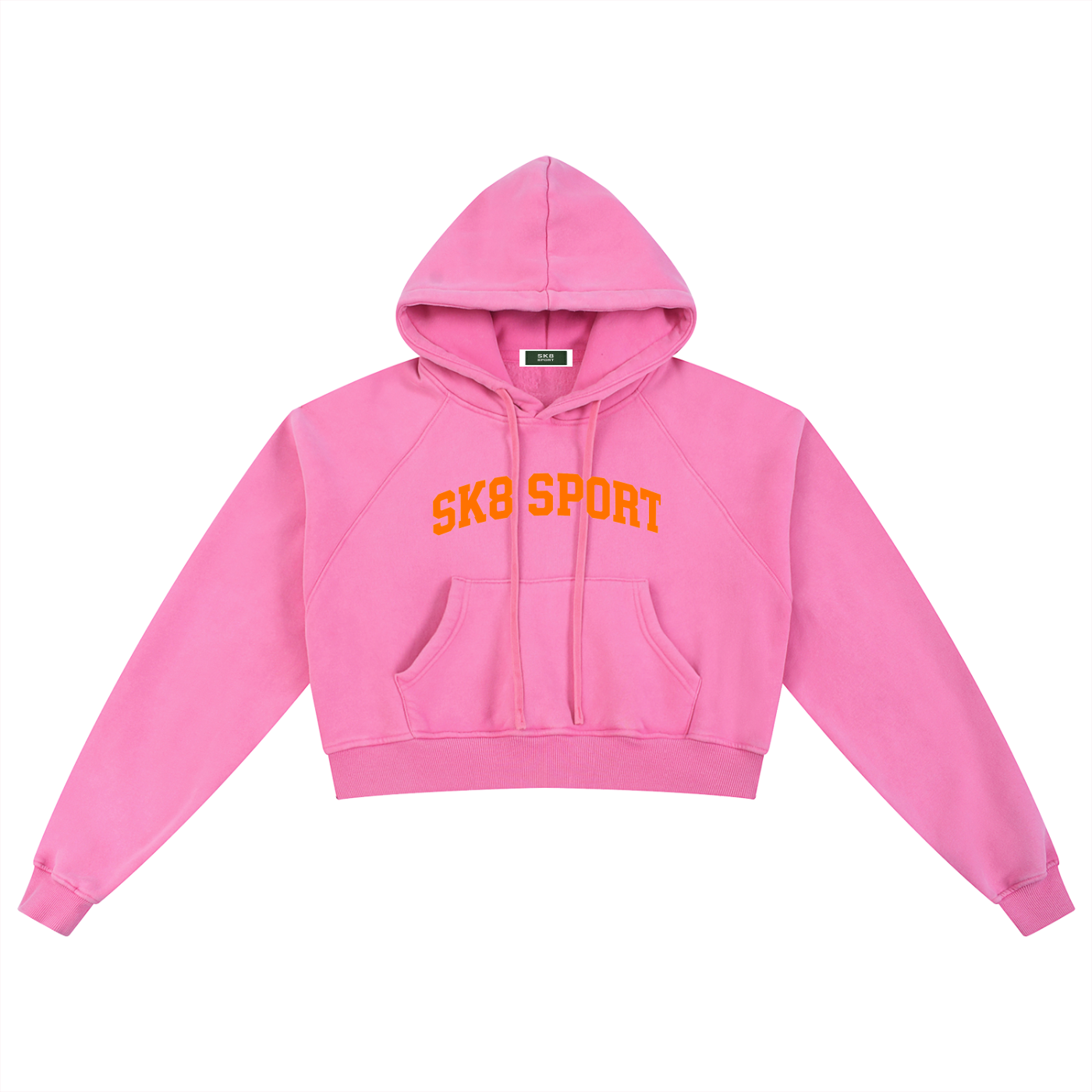 ZOE WASHINGTON Cropped Hoodie
