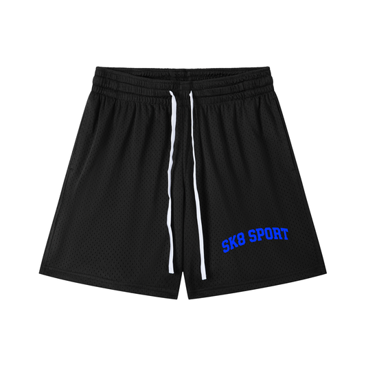SK8 SPORT Mesh Drawstring Shorts