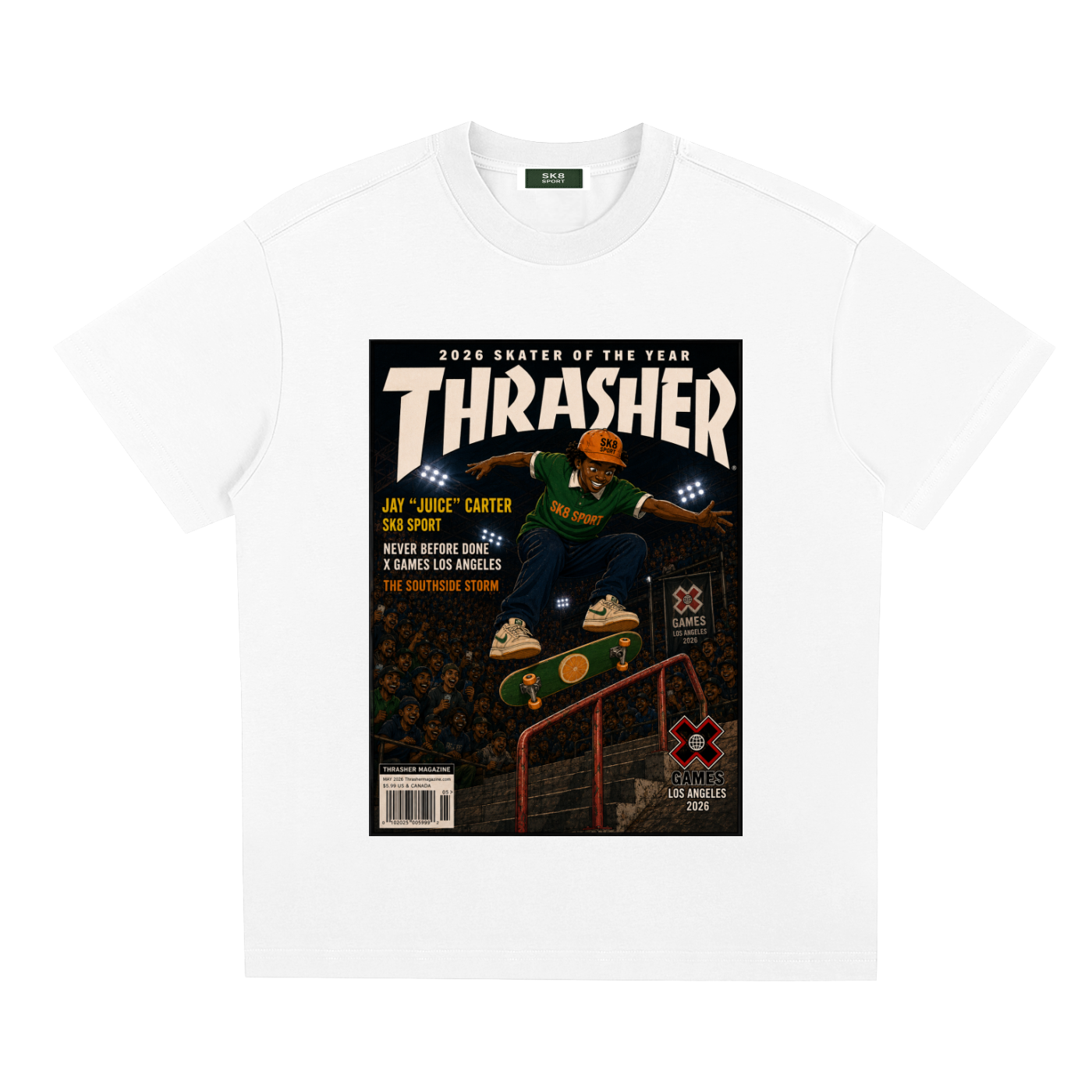 Juice Carter Thrasher Cover  T-Shirt