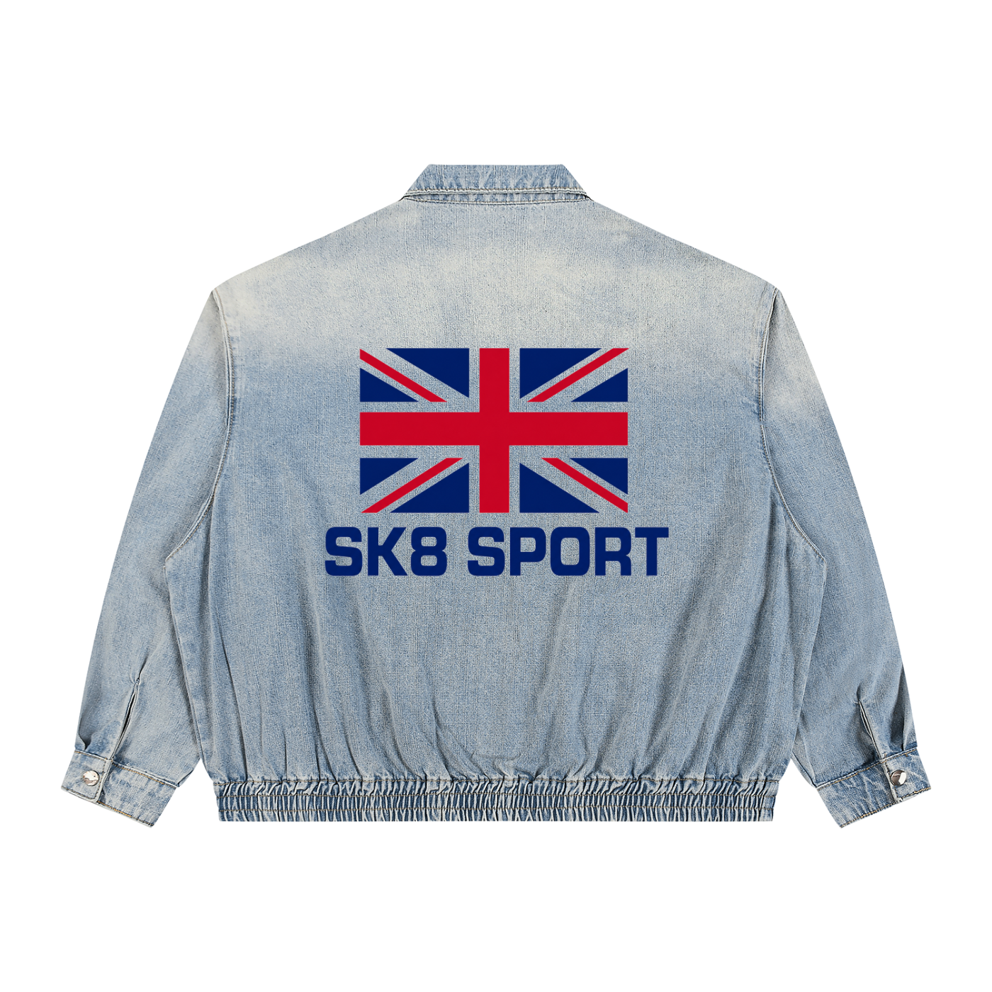 " Ken-Lauren' "Unisex Vintage Wash Denim Jacket