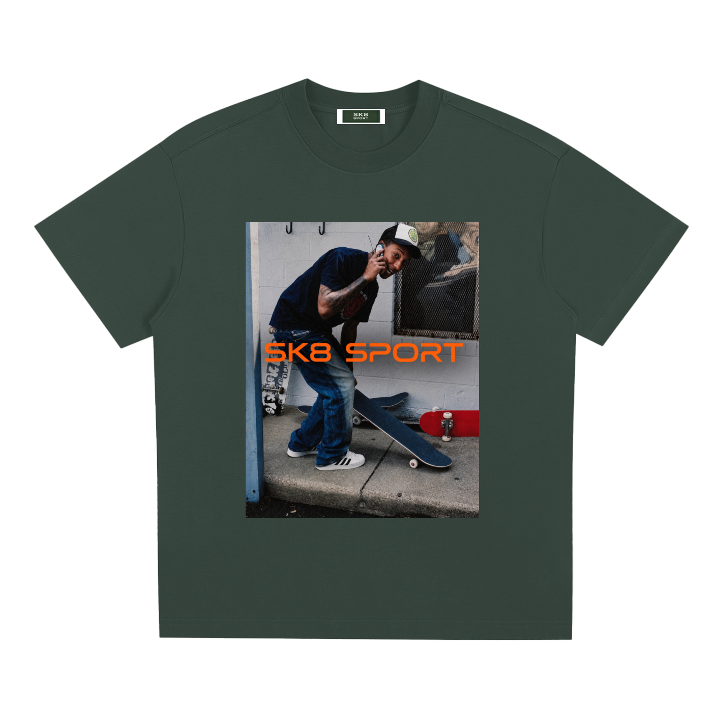 SK8 SPORT "Call Me When You Land It" Tee