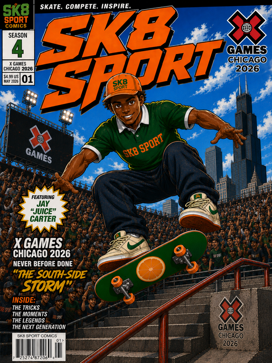 SK8 SPORT Comic Series Season 4: X Games