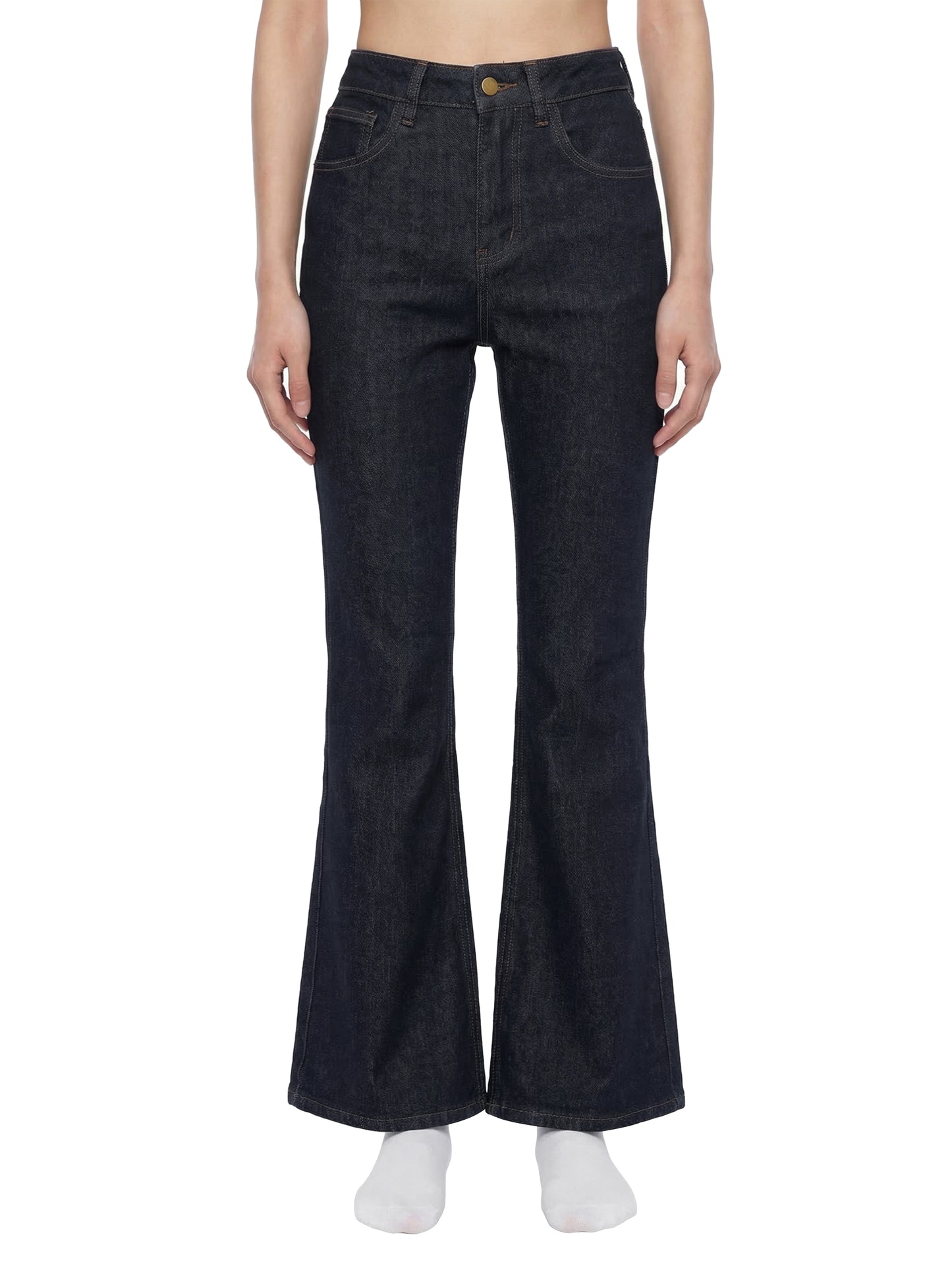 SK8 SPORT Women's High-Rise Flared Jeans