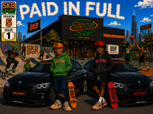 SK8 SPORT Comic Series Season  5: Paid In Full x Multi-verse
